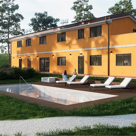 Casale Medi - Nuove Ed Eleganti Con Giardino, Vista E Piscina Condivisa * Belvedere Ostrense