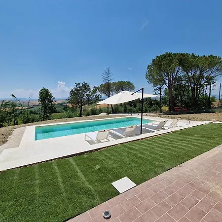 Casa de Férias Casale Medi - Nuove Ed Eleganti Con Giardino, Vista E Piscina Condivisa *