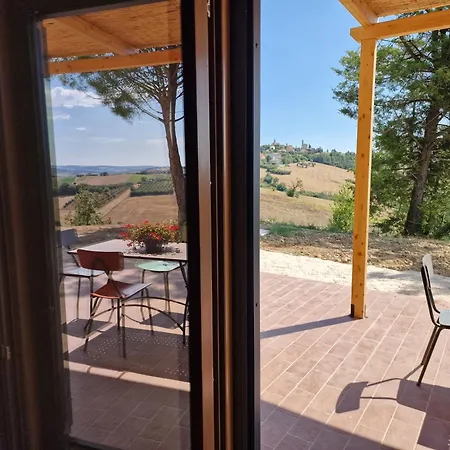Casale Medi - Nuove Ed Eleganti Con Giardino, Vista E Piscina Condivisa * Belvedere Ostrense